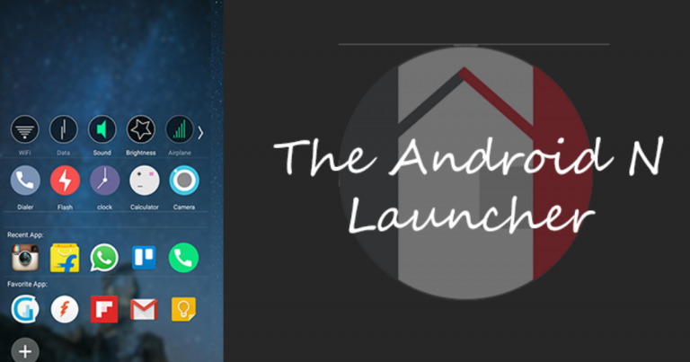 Самая настраиваемая программа запуска Android N в Play Store