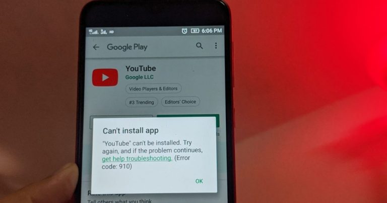 Топ-7 способов исправить не удается установить или обновить YouTube на Android
