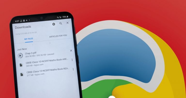 9 лучших исправлений для загрузки, которая приостанавливается в Chrome на Android