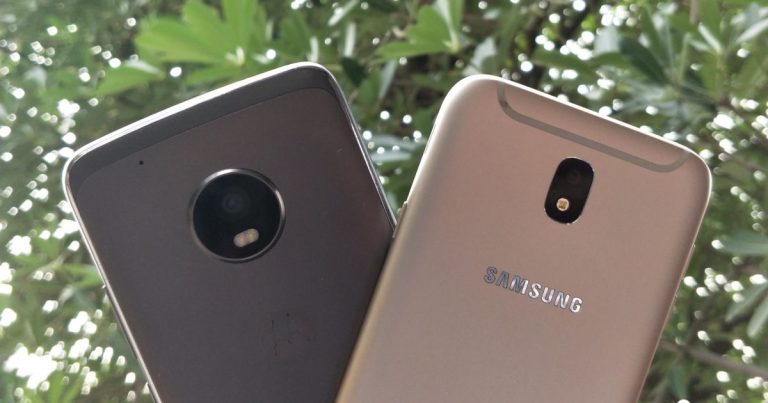 Сравнение Galaxy J7 Pro и Moto G5 Plus: что лучше?