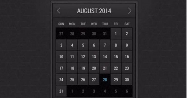 Удивительный виджет календаря для вашего Android