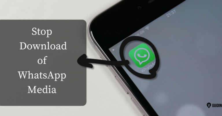 Удалить медиафайлы WhatsApp, предотвратить автоматическую загрузку