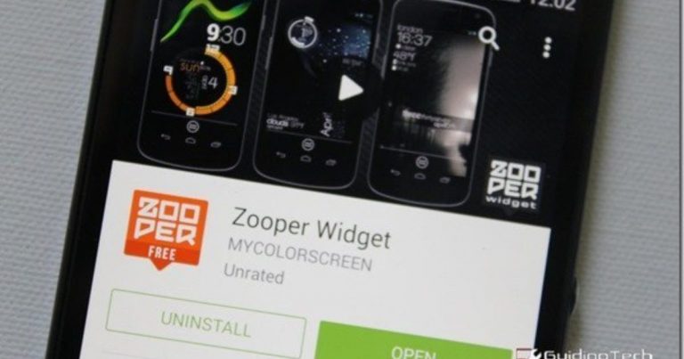Начало работы с Zooper Widget на Android
