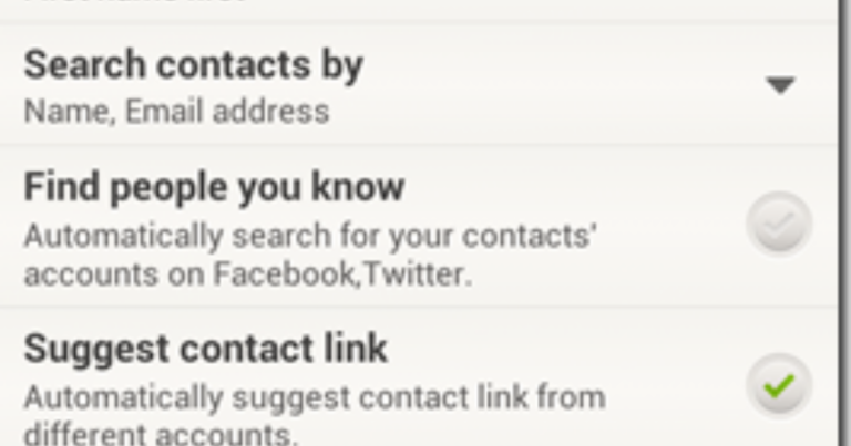 Как скрыть контакты без номеров телефонов в Android