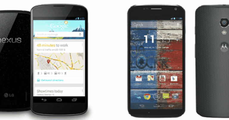 Чем Moto X отличается от Nexus 4?  Подробное руководство