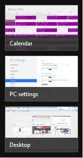 Как отключить активный угол списка переключения приложений в Windows 8