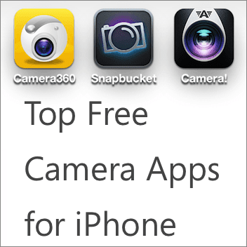 Три лучших бесплатных приложения для камеры для iOS (iPhone, iPod Touch, iPad)