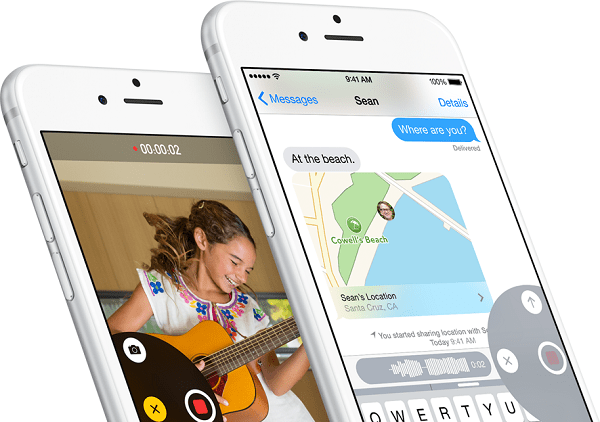 Делитесь фотографиями, видео, голосом, местоположением в приложении iOS 8 Messages