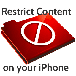Блокируйте нежелательный контент, включите другие ограничения на iPhone