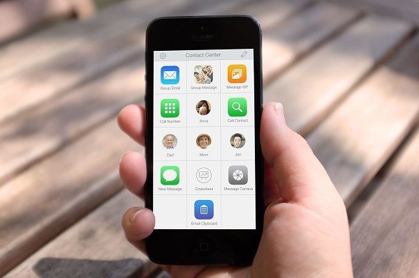 Замените телефон и приложение «Сообщения» на iPhone контакт-центром
