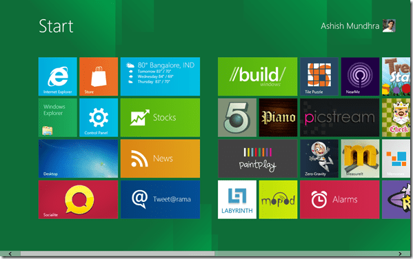 10 главных новых изменений и функций, которые принесет Windows 8
