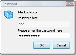 Надежно скрыть папку в Windows с помощью My Lockbox