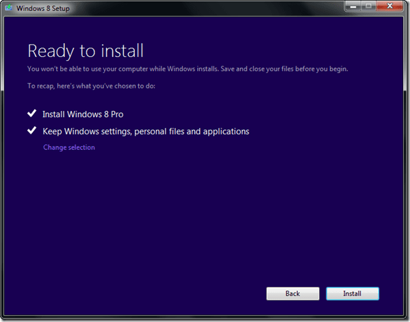 Как перейти с Windows 7 или более ранней версии на Windows 8 Pro