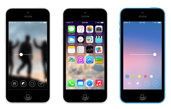 4 лучших приложения для многоугольника и размытия обоев для iPhone