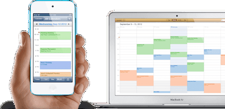 Совместное использование календарей с семьей и друзьями на iOS 6