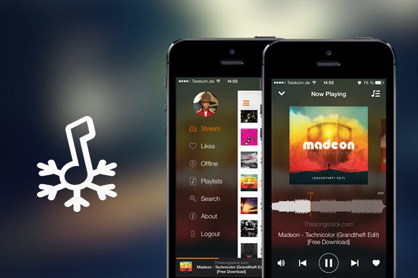 Обзор Soundflake для iPhone: лучшее приложение SoundCloud