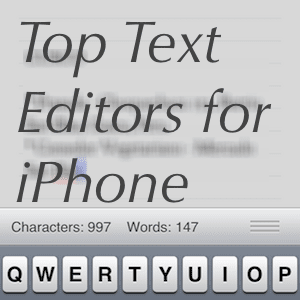 Топ-3 приложения для работы с текстом на iPhone