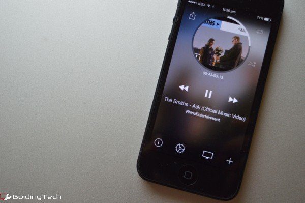 Превратите YouTube в музыкальный проигрыватель потокового аудио на iPhone