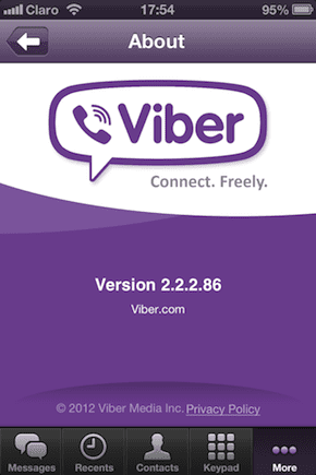 Совершайте бесплатные международные звонки с iPhone на iPhone с помощью Viber
