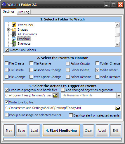 Как автоматизировать действия с папками в Windows с помощью Watch 4 Folder