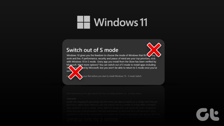 6 лучших способов исправить невозможность переключения из S-режима в Windows 11