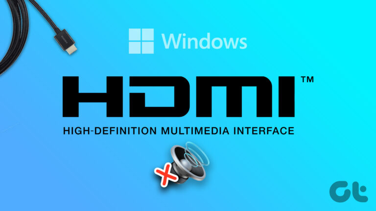 11 простых способов исправить HDMI Audio, не работающий в Windows 11