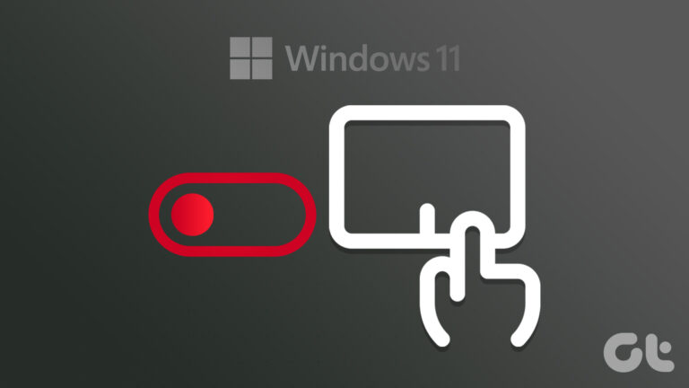 5 лучших способов отключить сенсорную панель на ноутбуках с Windows 11