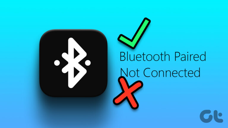 6 лучших способов исправить Bluetooth-устройство сопряжено, но не подключено в Windows 11