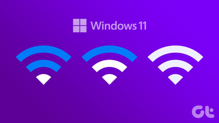 6 лучших способов просмотреть мощность сигнала Wi-Fi в Windows 11
