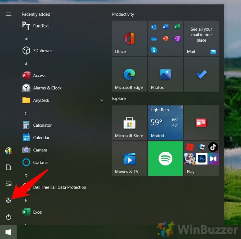 Как изменить изображение профиля/аккаунта в Windows 10