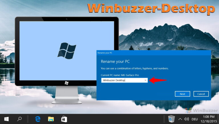 Как изменить имя вашего компьютера в Windows 10