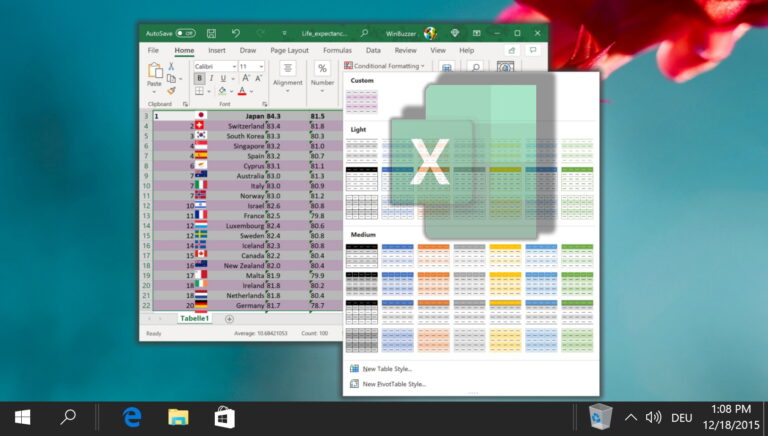 Как раскрасить чередующиеся строки в Excel (полосы зебры/полосатый ряд)