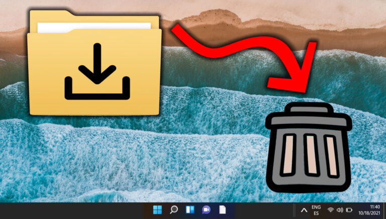 Как удалить загрузки на вашем компьютере (Windows 11 или Windows 10)