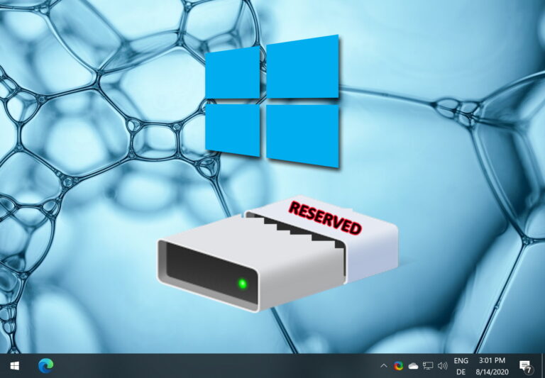 Как включить или отключить зарезервированное хранилище Windows 10