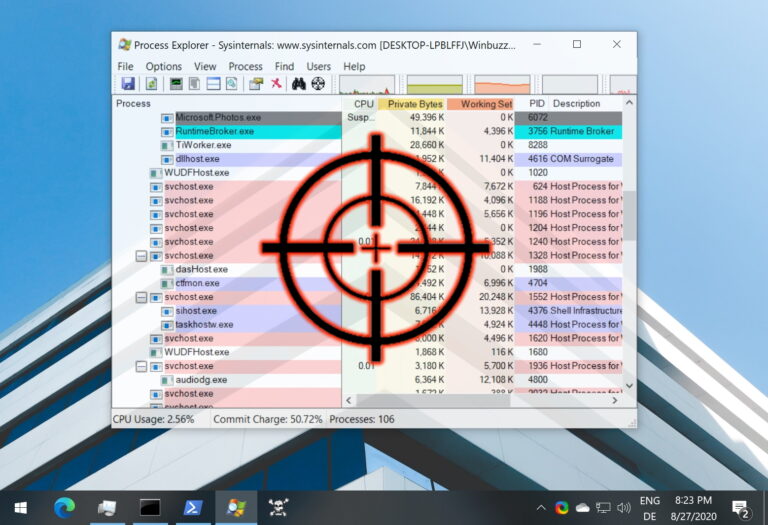 Как определить и убить любой процесс в Windows 10
