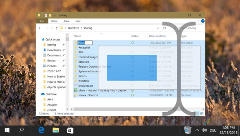 Windows 10: как переименовывать или пакетно переименовывать файлы и папки