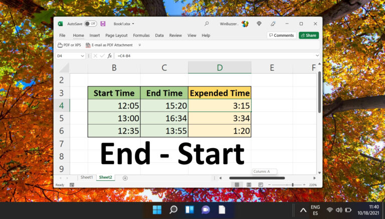 Как вычитать в Excel (числа, даты, время, проценты)
