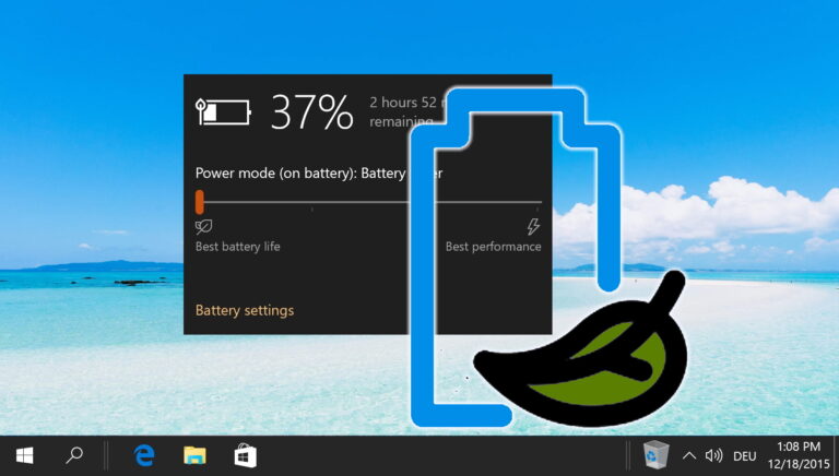 Как включить или выключить режим энергосбережения в Windows 10