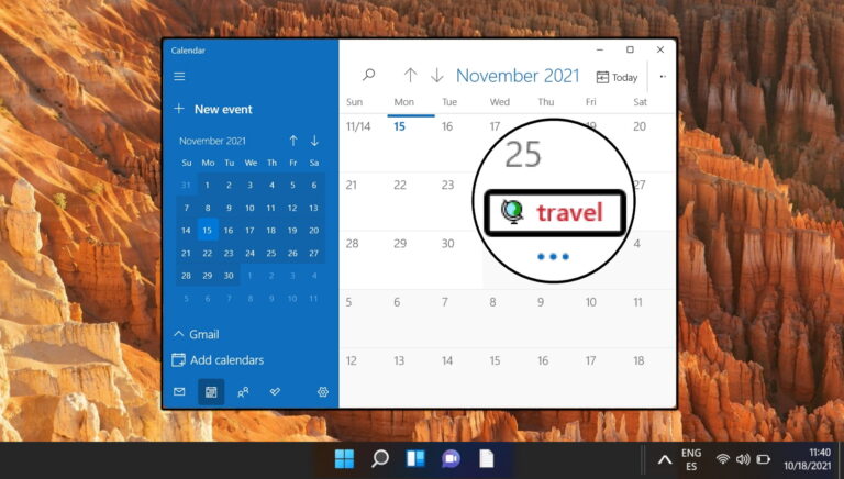 Как использовать Календарь Google на рабочем столе Windows 11 (или Windows 10)