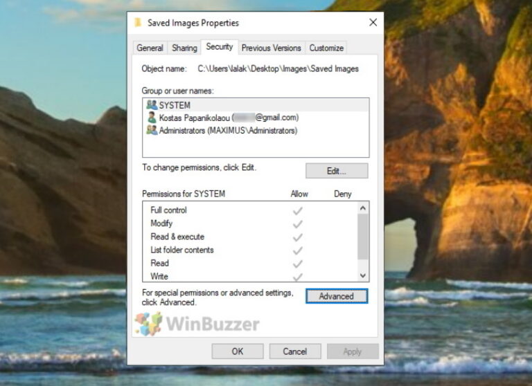 Windows 10: как стать владельцем папки или файла или изменить разрешения