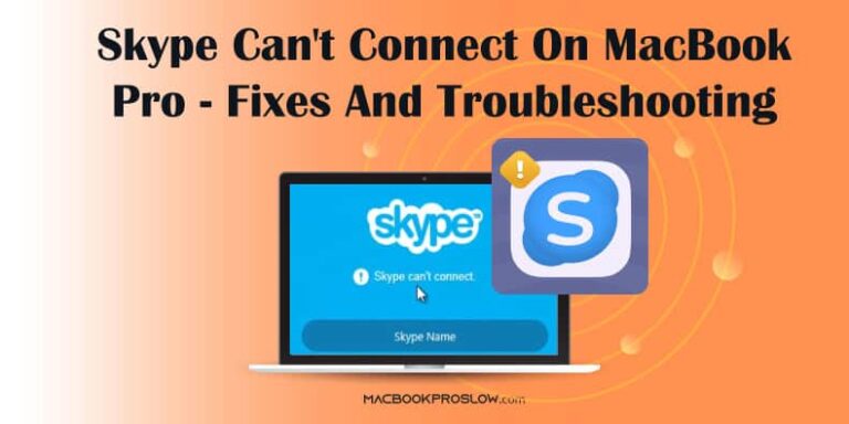 Skype не удается подключиться на MacBook Pro